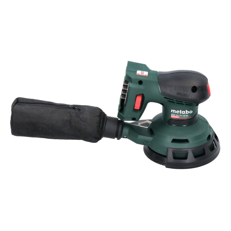 Metabo SXA 18 LTX 125 BL Akku Exzenterschleifer 18 V 125 mm ( 600146840 ) Brushless + 2x Toolbrothers TURTLE Schleifset + metaBOX - ohne Akku, ohne Ladegerät