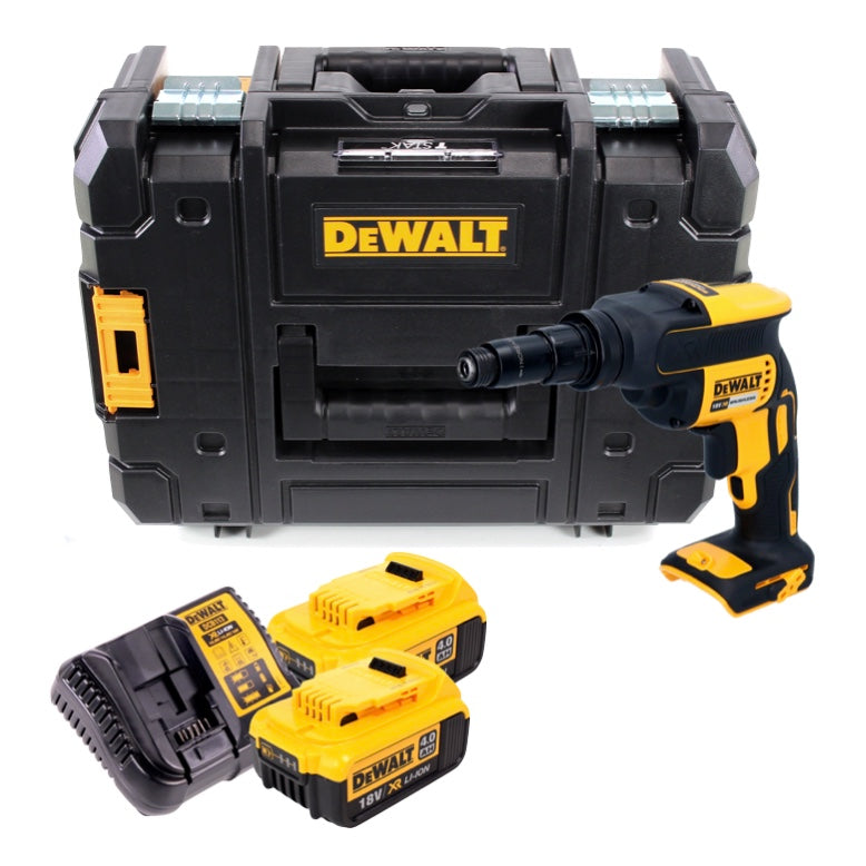 DeWalt DCF 622 M2 Akku Universalschrauber 18 V 34 Nm Brushless + 2x Akku 4,0 Ah + Ladegerät + TSTAK - Toolbrothers