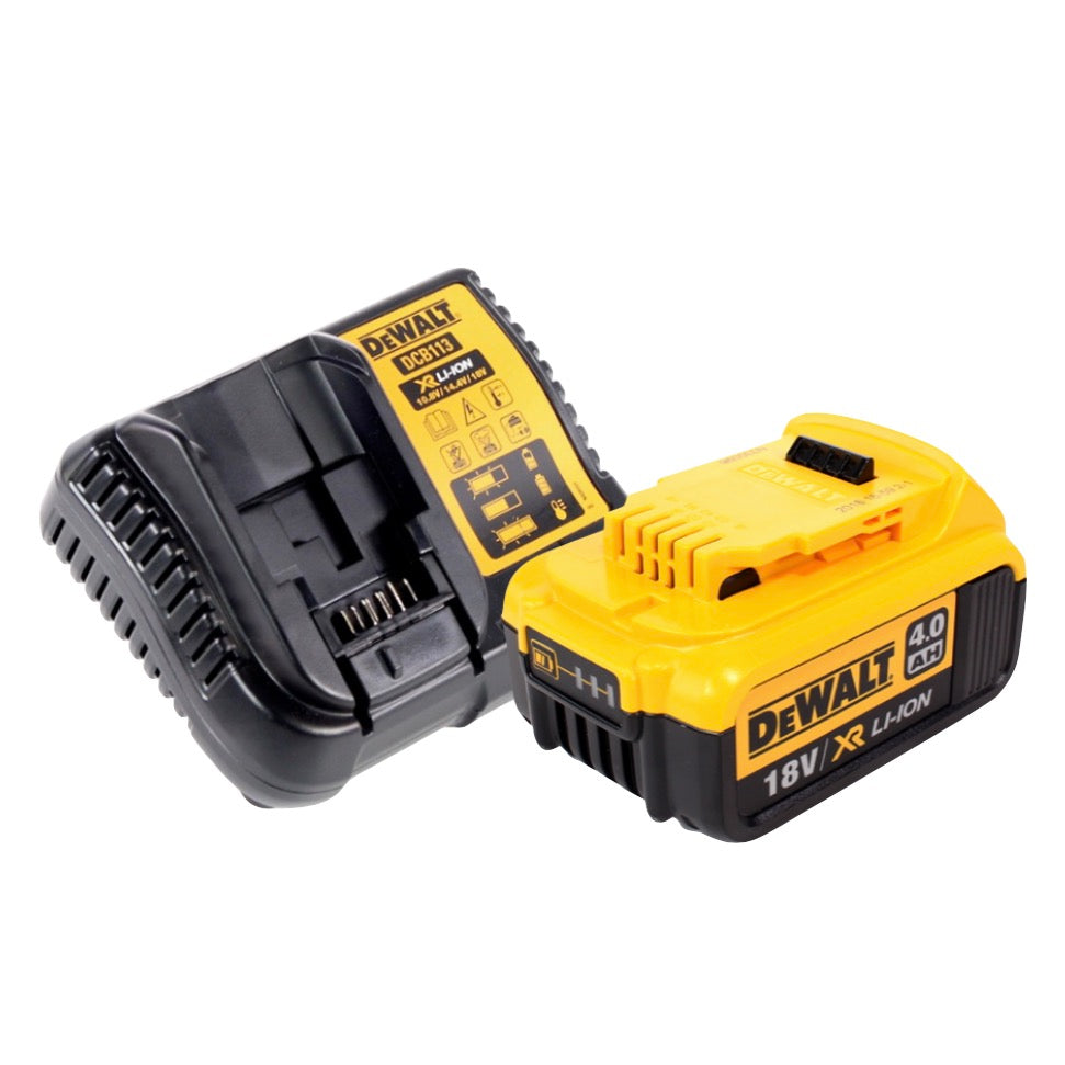 DeWalt DCS 571 M1 Akku Handkreissäge 18 V 115 mm Brushless + 1x Akku 4,0 Ah + Ladegerät + TSTAK