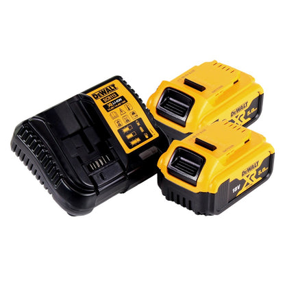 DeWalt DCS 571 P2 Akku Handkreissäge 18 V 115 mm Brushless + 2x Akku 5,0 Ah + Ladegerät + TSTAK