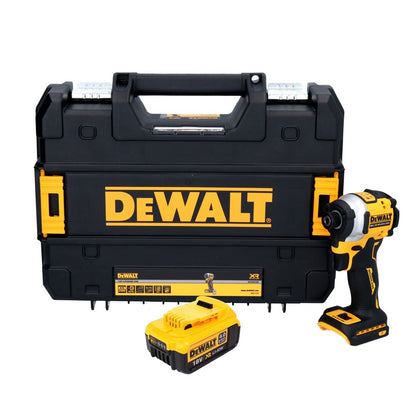 DeWalt DCF 850 Akku Schlagschrauber 18 V 205 Nm 1/4" Brushless + 1x Akku 4,0 Ah + TSTAK - ohne Ladegerät - Toolbrothers