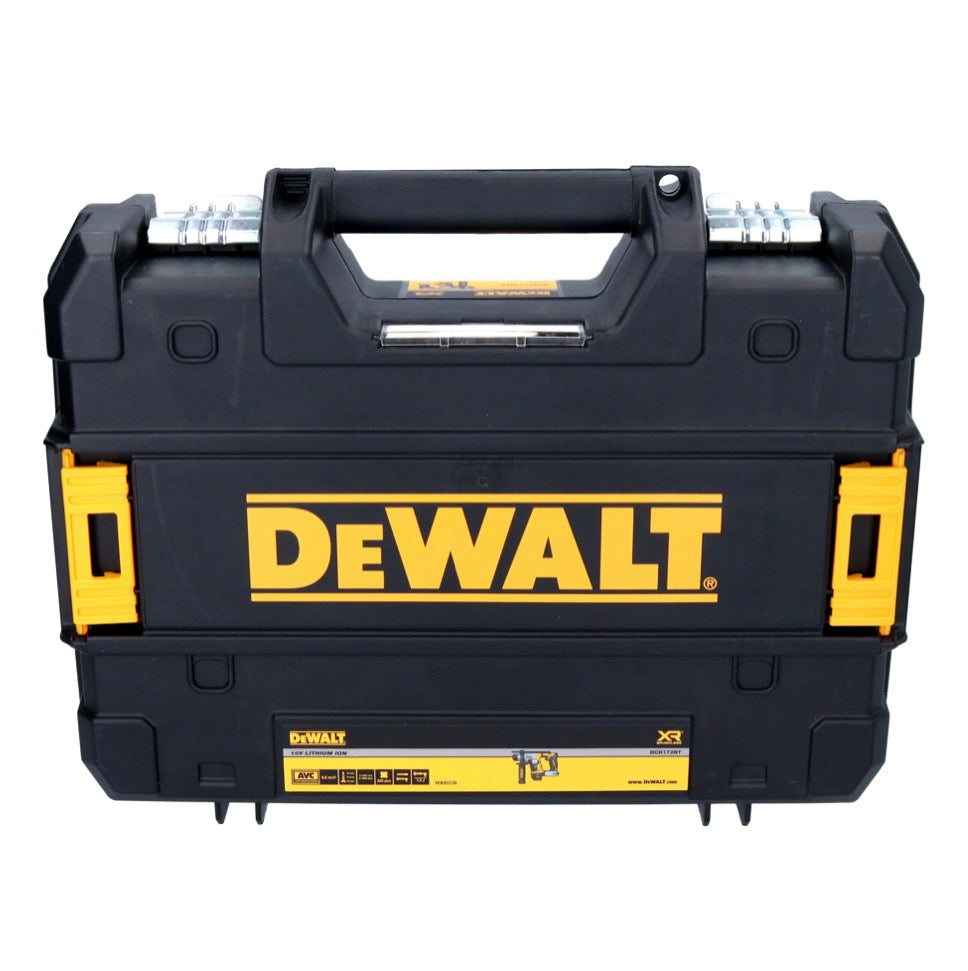 DeWalt DCH 172 L1 Akku Bohrhammer 18 V 16 mm 1,4 Joule SDS plus Brushless + 1x Akku 3,0 Ah + Ladegerät + TSTAK