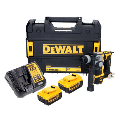 DeWalt DCH 172 M2 Akku Bohrhammer 18 V 16 mm 1,4 Joule SDS plus Brushless + 2x Akku 4,0 Ah + Ladegerät + TSTAK - Toolbrothers