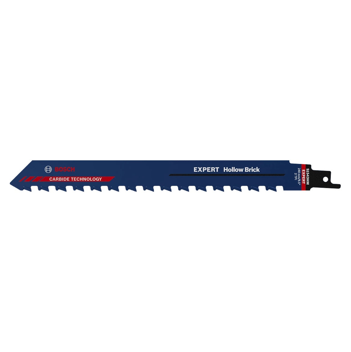 Bosch Expert Hollow Brick S 1543 HM Säbelsägeblatt 240 mm 1 Stk. ( 2608900414 ) Carbide Technologie