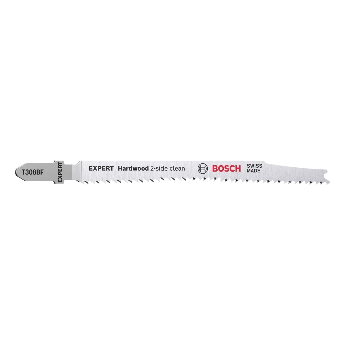 Bosch EXPERT Hardwood 2 side clean T 308 BF Stichsägeblatt 117 mm 5 Stk. ( 2608900544 ) Bi-Metall