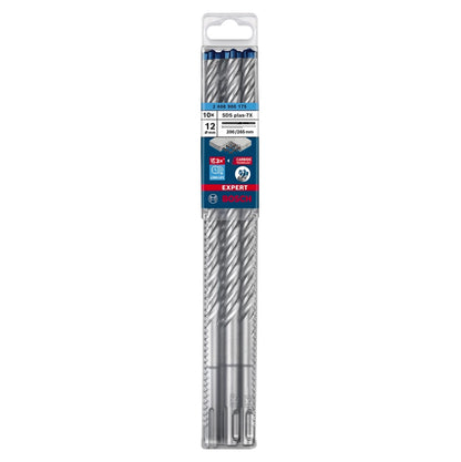 Bosch Expert SDS plus 7X Hammerbohrer 12 x 265 mm 10 Stk. ( 2608900175 ) 4 Schneiden Carbide Technology