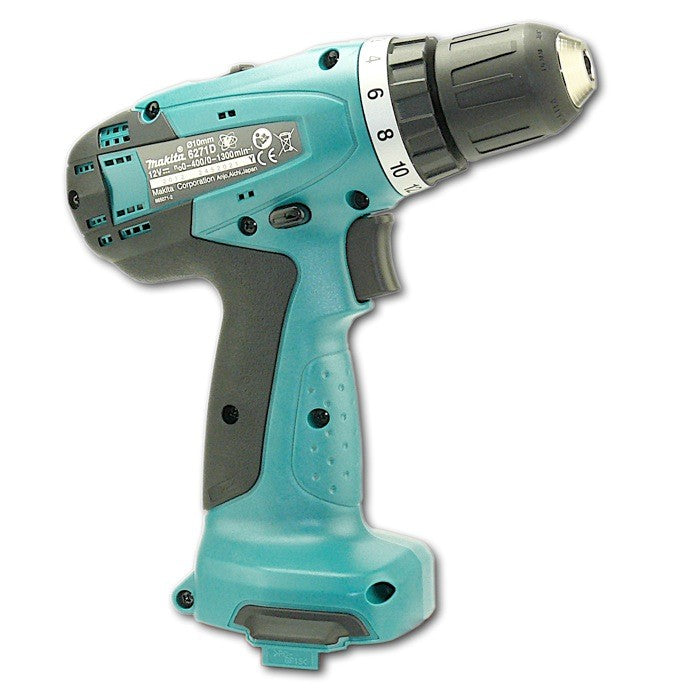 Makita 6271 12V Ni-MH Akku Bohr Schrauber + 2x Dinotech AKKU 3000 mAh + Makita Lader DC 1414 + 101-teiliges Werkzeug-Set - Toolbrothers