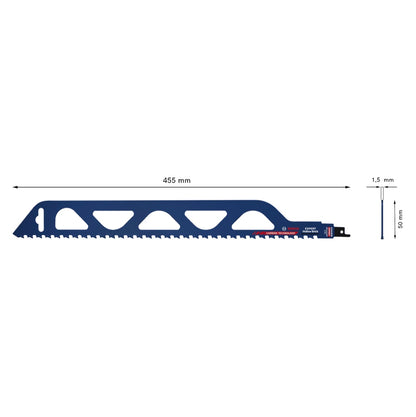 Bosch Expert Hollow Brick S 2243 HM Säbelsägeblatt 455 mm 1 Stk. ( 2608900418 ) Carbide Technologie