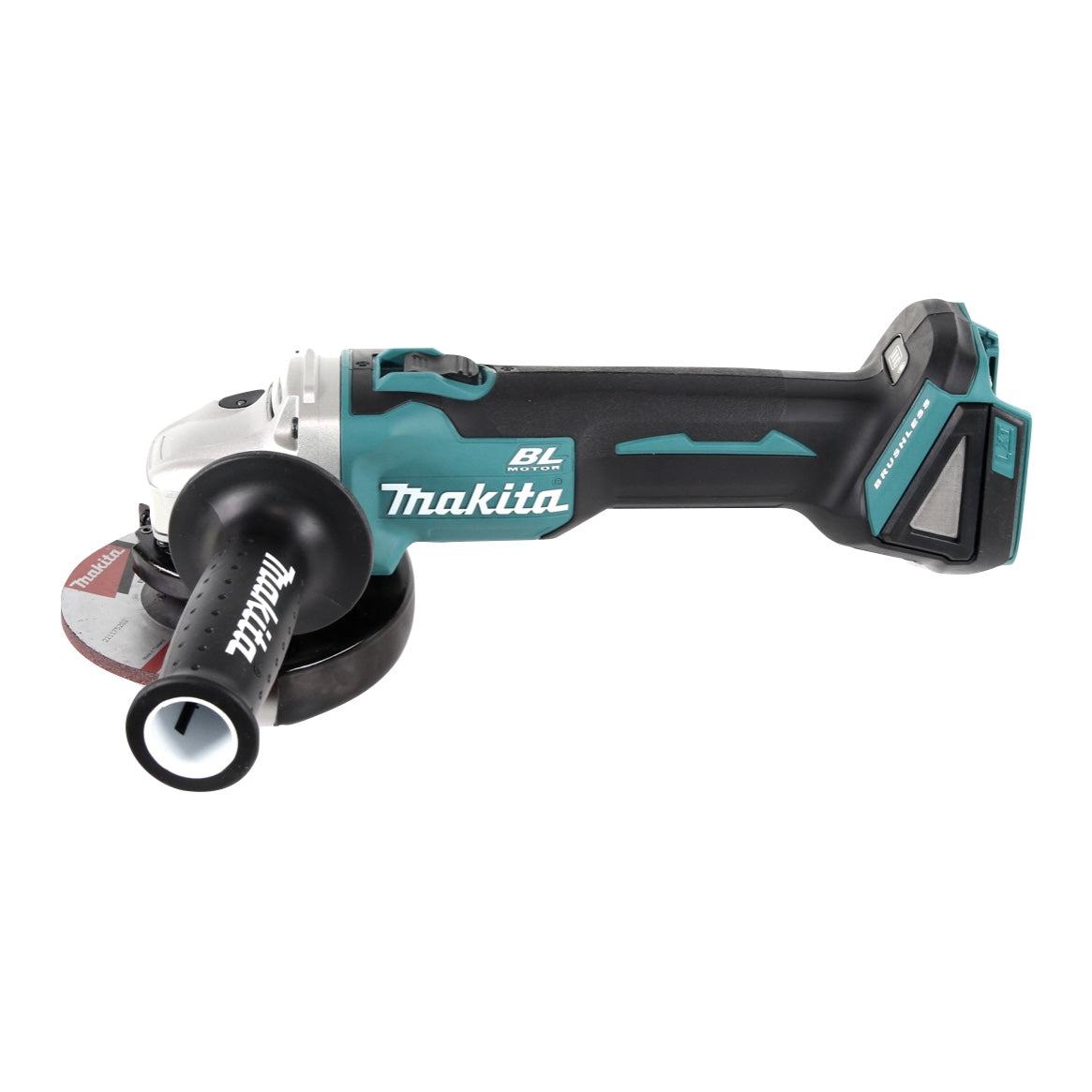 Makita DLX 2126 TJ1 Akku Combo Kit DGA 504 Akku Winkelschleifer + DHP 480 Akku Schlagbohrschrauber + 2x Akku 5,0 Ah + Ladegerät + 2x Makpac