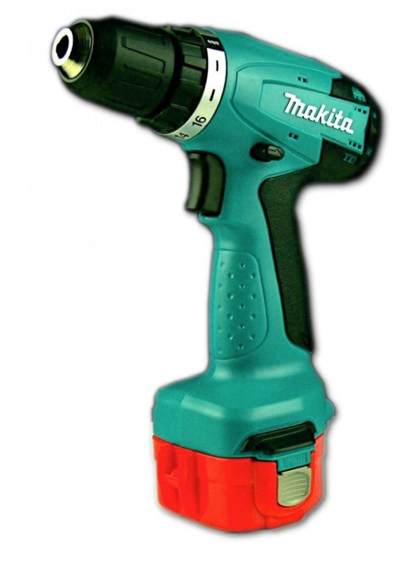 Makita 6271 12V Ni-MH Akku Bohr Schrauber + 2x Dinotech AKKU 3000 mAh + Makita Lader DC 1414 + 101-teiliges Werkzeug-Set - Toolbrothers