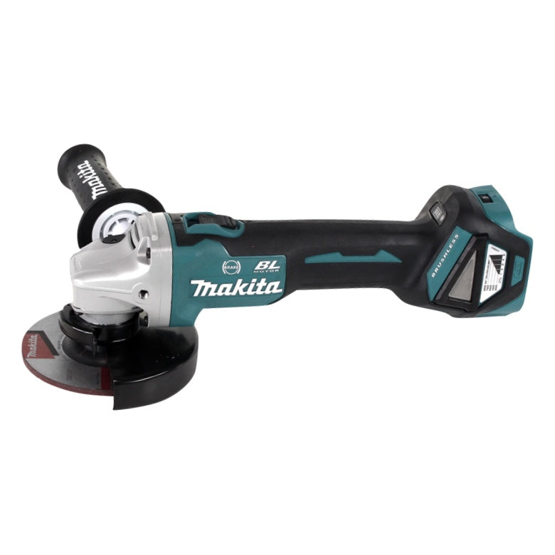 Makita DLX 2272 TJ Akku Combo Kit DGA 513 Akku Winkelschleifer + DHP 484 Akku Schlagbohrschrauber + 2x Akku 5,0 Ah + Ladegerät + Makpac