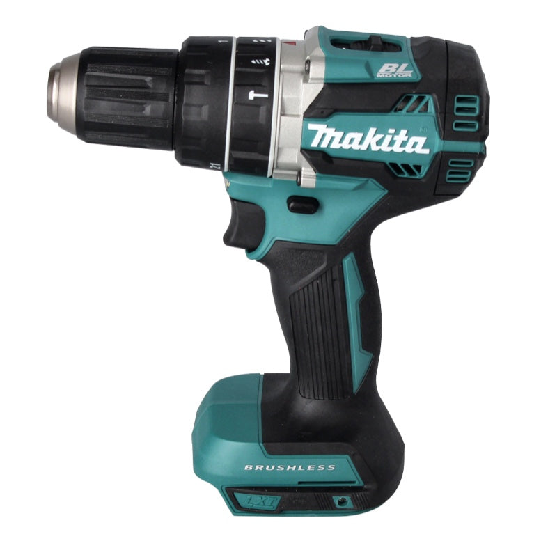 Makita DLX 2272 TJ Akku Combo Kit DGA 513 Akku Winkelschleifer + DHP 484 Akku Schlagbohrschrauber + 2x Akku 5,0 Ah + Ladegerät + Makpac