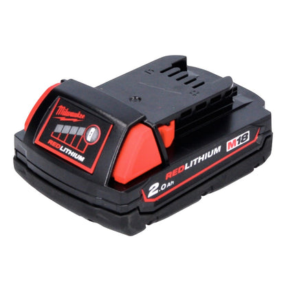 Milwaukee M18 BH-201 Akku Bohrhammer 18 V 1,2 J SDS plus + 1x Akku 2,0 Ah - ohne Ladegerät