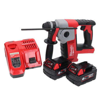 Milwaukee M18 BH-602FC Akku Bohrhammer 18 V 1,2 J SDS plus + 2x Akku 6,0 Ah + Ladegerät