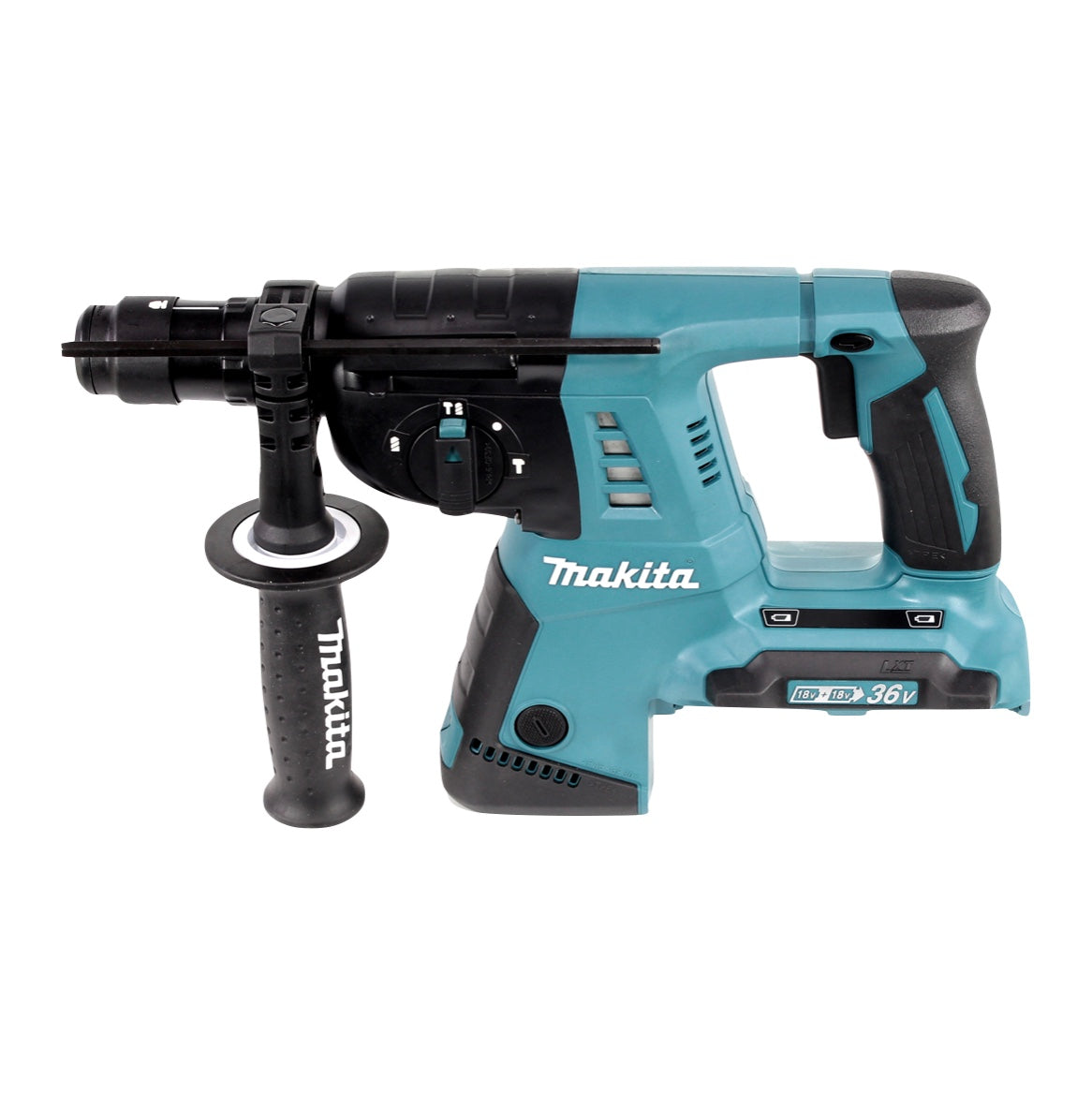 Makita DLX 3049 PTJ Akku Combo Kit DHR 264 Akku-Bohrhammer + DHS 710 Akku Handkreissäge + DTD 152 Akku Schlagschrauber + 4x Akku 5,0 Ah + Ladegerät + 2x Makpac