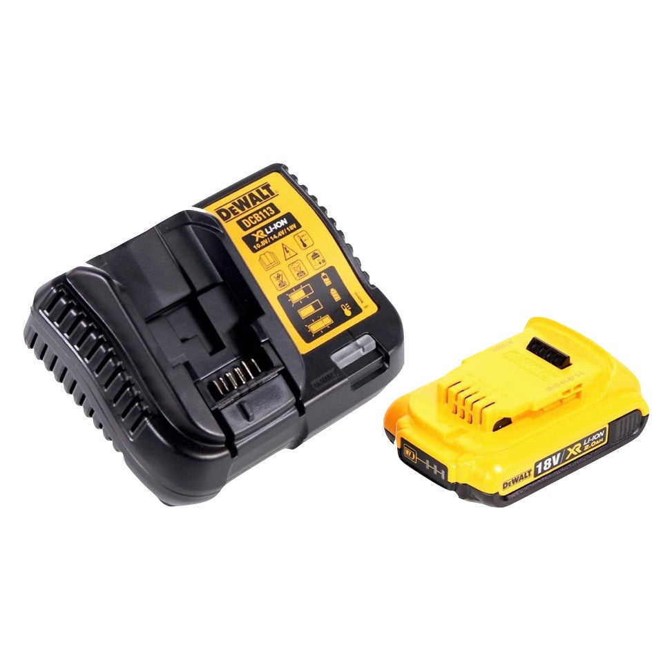 Scie alternative à batterie DeWalt DCS 382 D1T 18 V sans balais + 1x batterie 2,0 Ah + chargeur + TSTAK