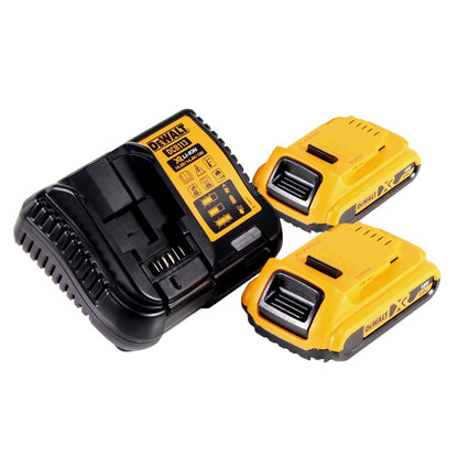 DeWalt DCS 382 D2T Akku Reciprosäge Säbelsäge 18 V Brushless + 2x Akku 2,0 Ah + Ladegerät + TSTAK