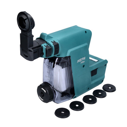 Makita DHR 243 ZW Akku Bohrhammer 18 V Brushless + Staubabsaugung - ohne Akku, ohne Ladegerät