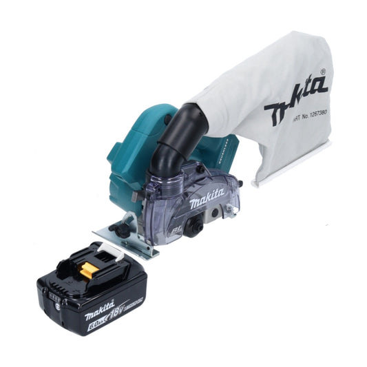 Makita DCC 500 G1 Akku Diamantschneider 18 V 125 mm Brushless + 1x Akku 6,0 Ah - ohne Ladegerät - Toolbrothers