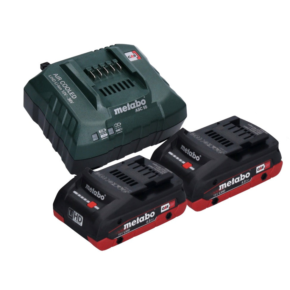 Metabo ULA 14.4 - Projecteur portatif à 18 LED sur batterie 18 V 280 lm + 2x batteries 4,0 Ah + chargeur