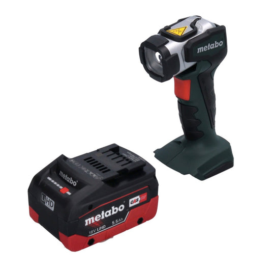 Metabo ULA 14.4 - Projecteur portatif à 18 LED sur batterie 18 V 280 lm + 1x batterie 5,5 Ah - sans chargeur