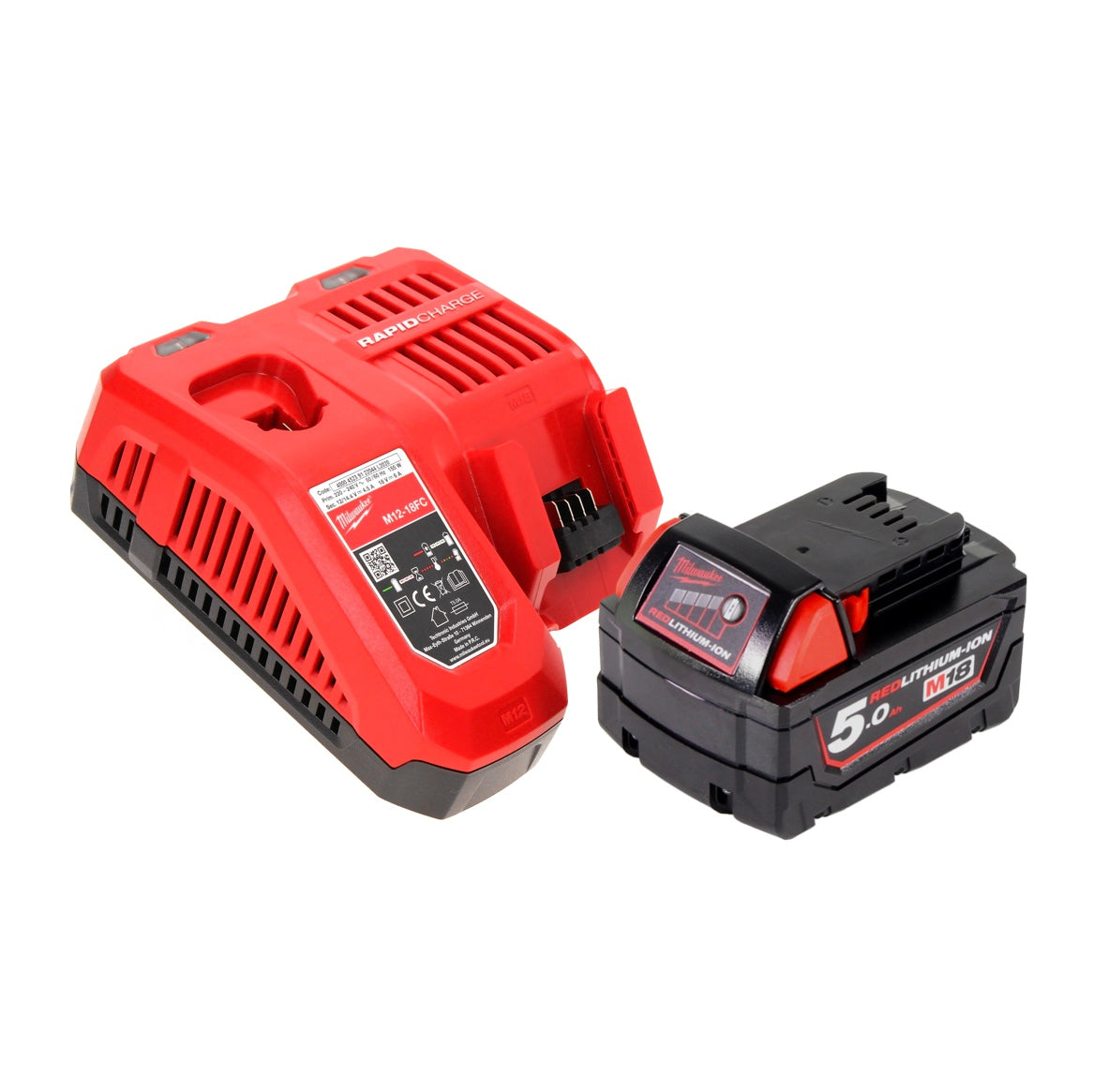 Milwaukee M18 CCS55-501 Akku Handkreissäge 18 V 165 mm + 1x Akku 5,0 Ah + Ladegerät - Toolbrothers