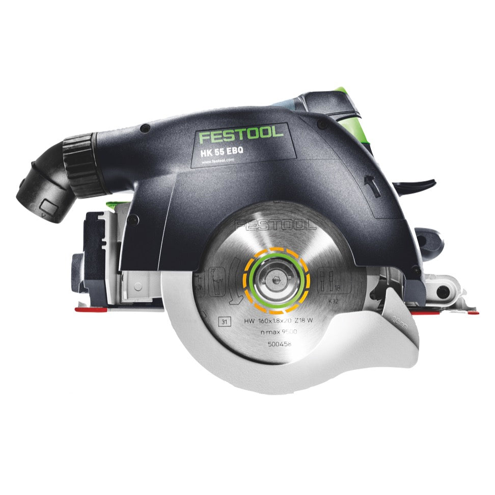 Festool HK 55 EBQ-Plus Handkreissäge 1200 W 160 mm ( 576121 ) + Kreissägeblatt + Systainer - Toolbrothers