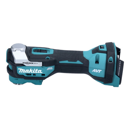 Makita DTM 52 SFX Akku Multifunktionswerkzeug 18 V Starlock Max Brushless + 2x Akku 3,0 Ah + Ladegerät + Makbox