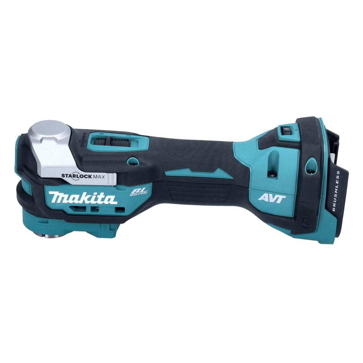 Makita DTM 52 STX outil multifonction à batterie 18 V Starlock Max Brushless + 2x batteries 5,0 Ah + chargeur + Makbox