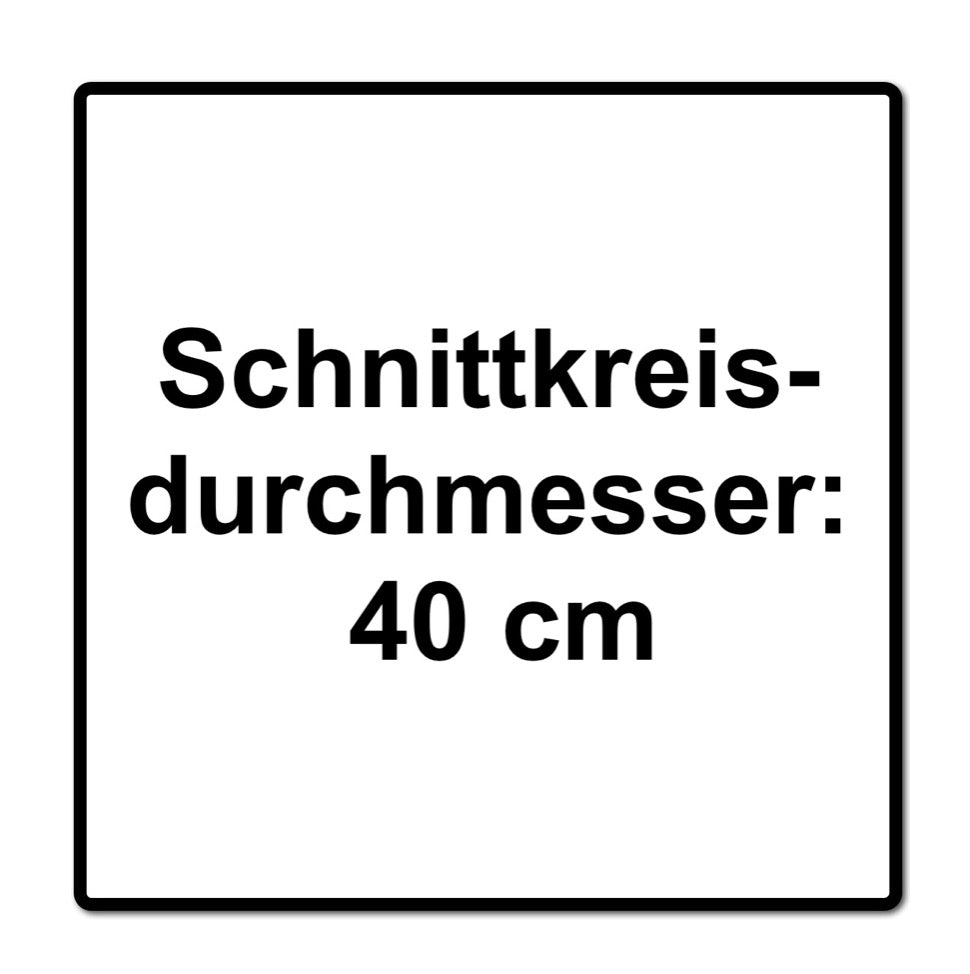 Metabo FSB 36-18 LTX BL 40 Akku Freischneider 36 V ( 2x 18 V ) Zweihandgriff Brushless Solo ( 601611850 ) - ohne Akku, ohne Ladegerät