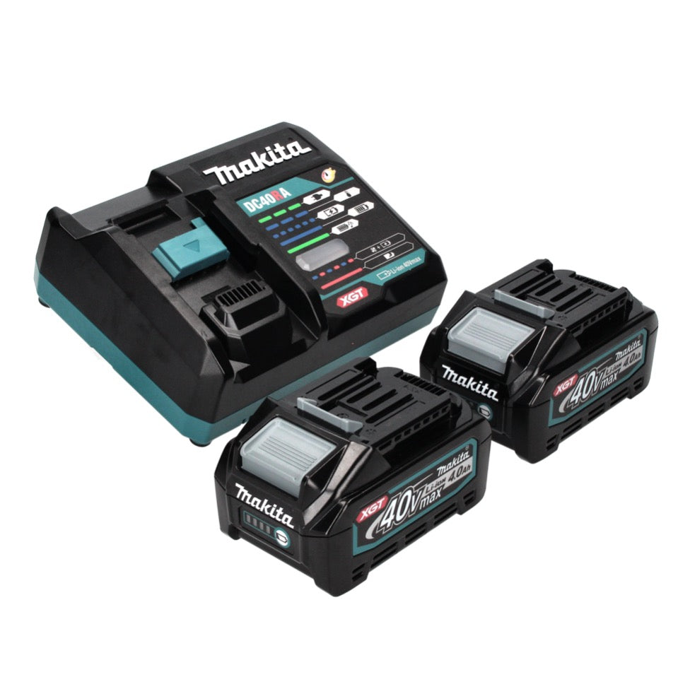 Makita HP 002 GM201X Akku Schlagbohrschrauber 40 V max. 64 Nm Brushless + 2x Akku 4,0 Ah + Ladegerät + Makbox