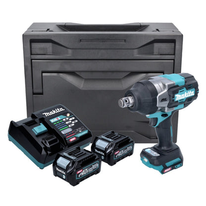 Makita TW 001 GD201X Clé à chocs sans fil 40 V max. 1800 Nm Brushless XGT + 2x batterie 2,5 Ah + chargeur + Makbox