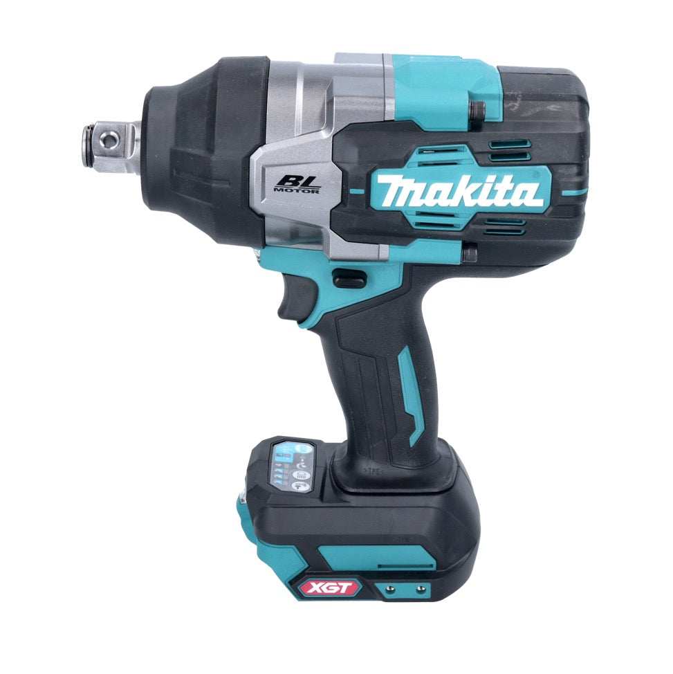 Makita TW 001 GM201X Akku Schlagschrauber 40 V max. 1800 Nm Brushless XGT + 2x Akku 4,0 Ah + Ladegerät + Makbox