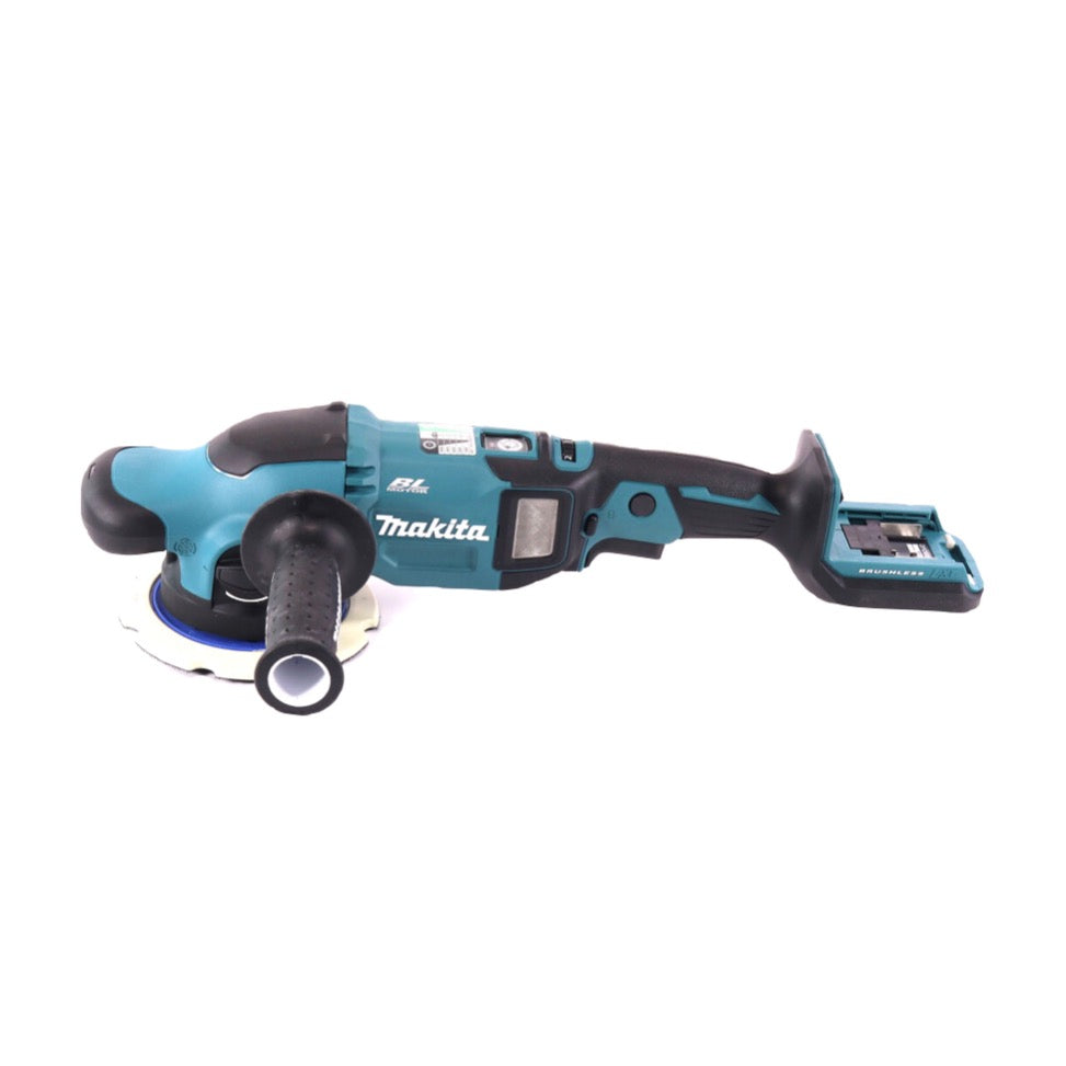 Makita DPO 600 SAX Akku Exzenterpolierer 18 V 150 mm XPT Brushless + 2x Akku 2,0 Ah + Ladegerät + Makbox Maxi