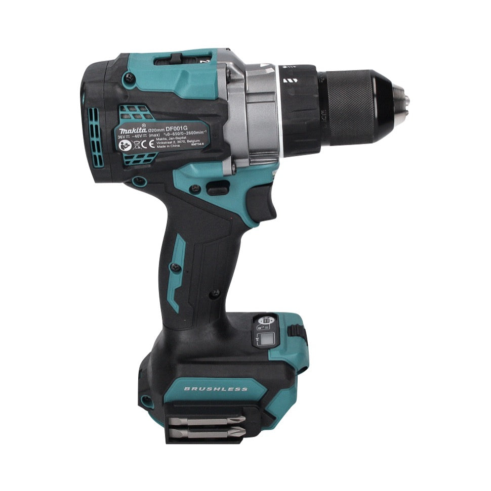 Makita DF 001 GZ01X Akku Bohrschrauber 40 V max. 140 Nm XGT Brushless + Makbox - ohne Akku, ohne Ladegerät