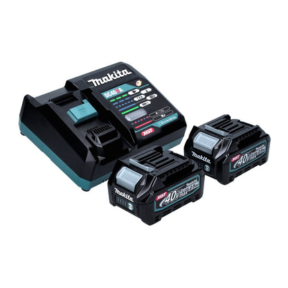 Makita GA 016 GD201X Akku Winkelschleifer 40 V max. 125 mm Brushless  XGT + 2x Akku 2,5 Ah + Ladegerät + Makbox