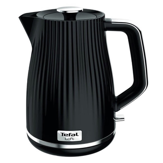 Tefal Loft KO250830 Wasserkocher 1,7 l 2400 W Antikalk Filter schwarz