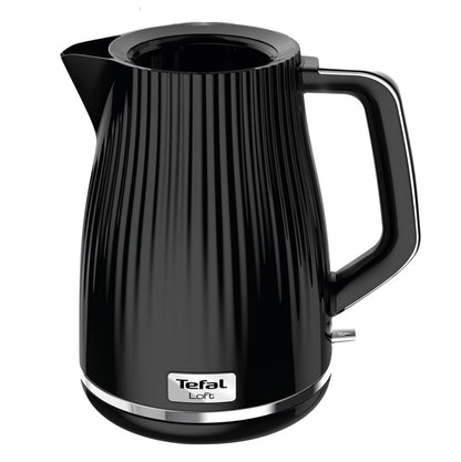 Tefal Loft KO250830 bouilloire 1,7 l 2400 W filtre anticalcaire noir