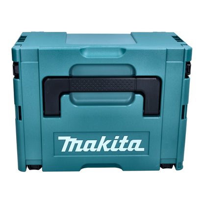 Makita DBO 380 RAJ Akku Schwingschleifer 18 V 93 x 185 mm Brushless + 2x Akku 2,0 Ah + Ladegerät + Makpac