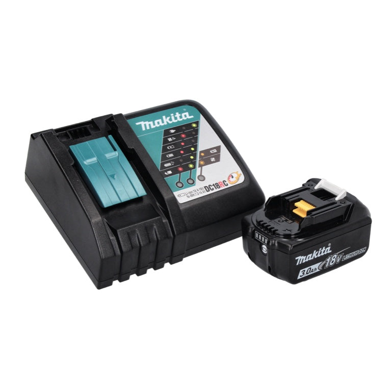 Compresseur sur batterie Makita DMP 181 RF1 18 V 11,1 bar + 1x batterie 3,0 Ah + chargeur