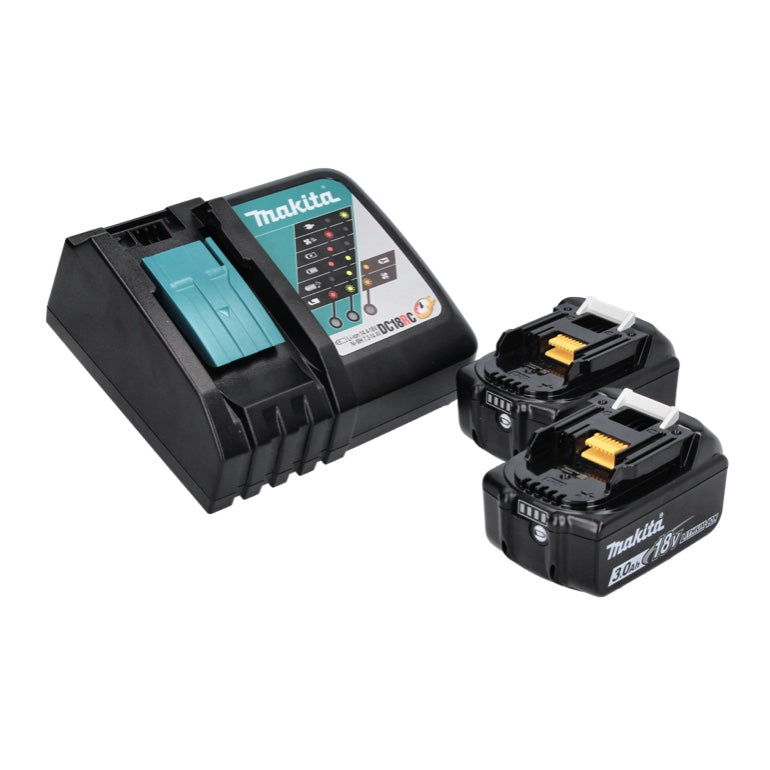 Compresseur de batterie Makita DMP 181 RFJ 18 V 11,1 bar + 2x batteries 3,0 Ah + chargeur + Makpac