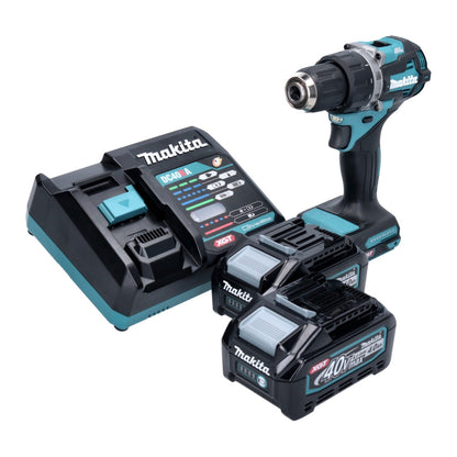 Makita DF 002 GM2 perceuse-visseuse sans fil 40 V max. 64 Nm Brushless XGT + 2x batteries 4,0 Ah + chargeur