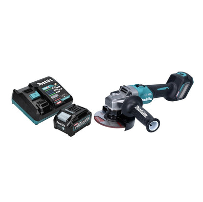 Makita GA 023 GM1 Akku Winkelschleifer 40 V max. 125 mm Brushless XGT + 1x Akku 4,0 Ah + Ladegerät