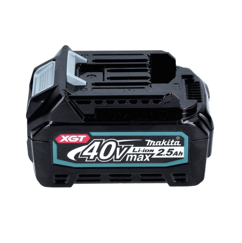 Meuleuse d'angle sur batterie Makita GA 023 GD101 40 V max. 125 mm sans balais XGT + 1x batterie 2,5 Ah + Makpac - sans chargeur