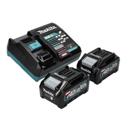 Makita HR 007 GM201 marteau combiné à batterie 40 V max. 3,0 J SDS plus XGT + 2x batteries 4,0 Ah + chargeur + coffret