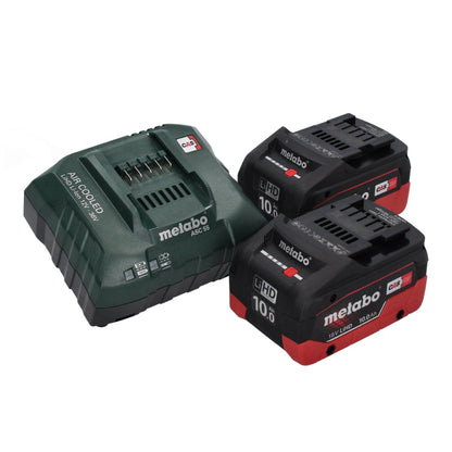 Metabo RTD 18 LTX BL 30 Akku Rasentrimmer 18 V 30 cm Brushless + 2x Akku 10,0 Ah + Ladegerät