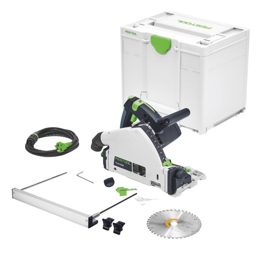 Festool TS 55 FEBQ-Plus-PA Tauchsäge 1200 W 160 mm + Parallelanschlag PA-TS 55 + Systainer - Toolbrothers