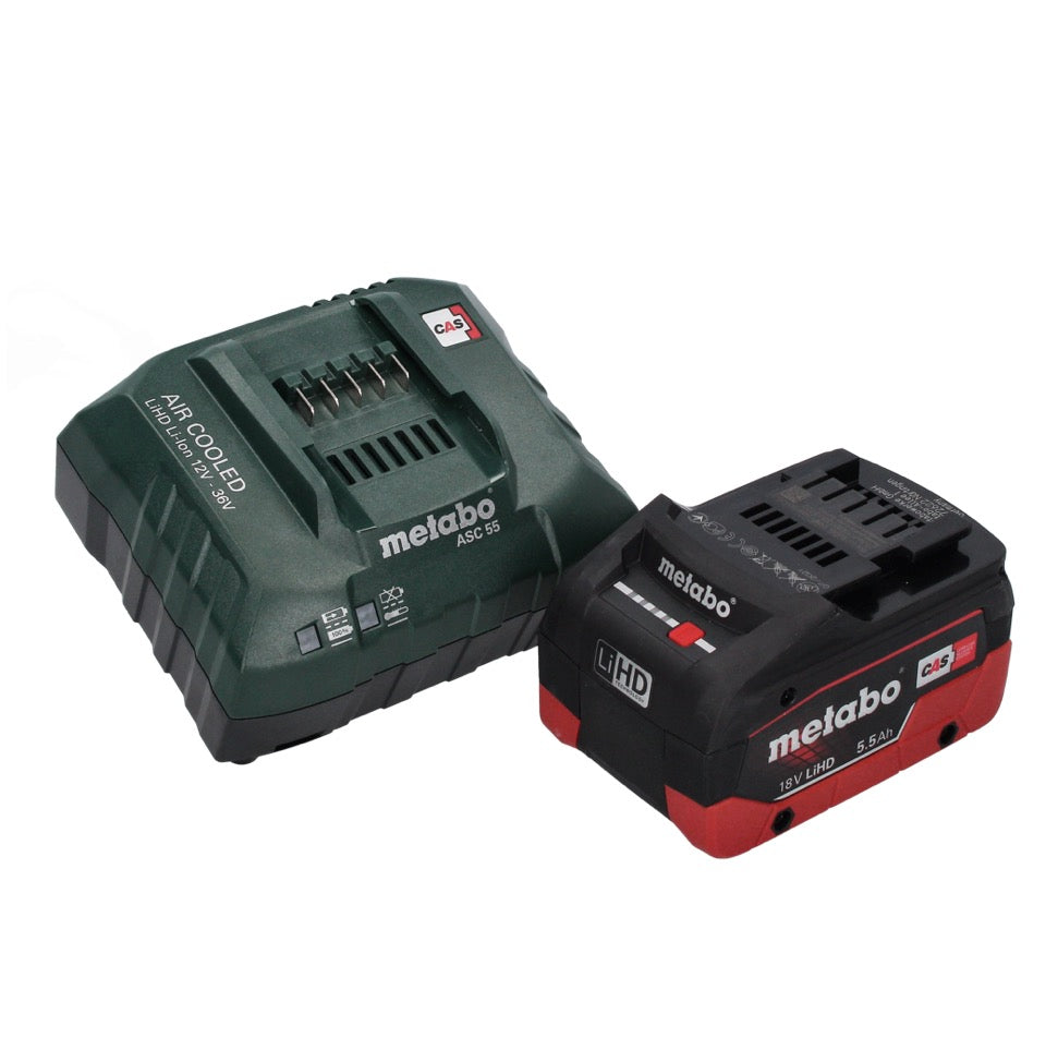 Metabo BS 18 LTX BL I Akku Bohrschrauber 18 V 130 Nm + 1x Akku 5,5 Ah + Ladegerät + metaBOX - Toolbrothers