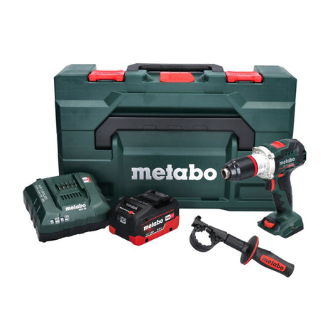 Metabo BS 18 LTX BL I Akku Bohrschrauber 18 V 130 Nm + 1x Akku 8,0 Ah + Ladegerät + metaBOX - Toolbrothers