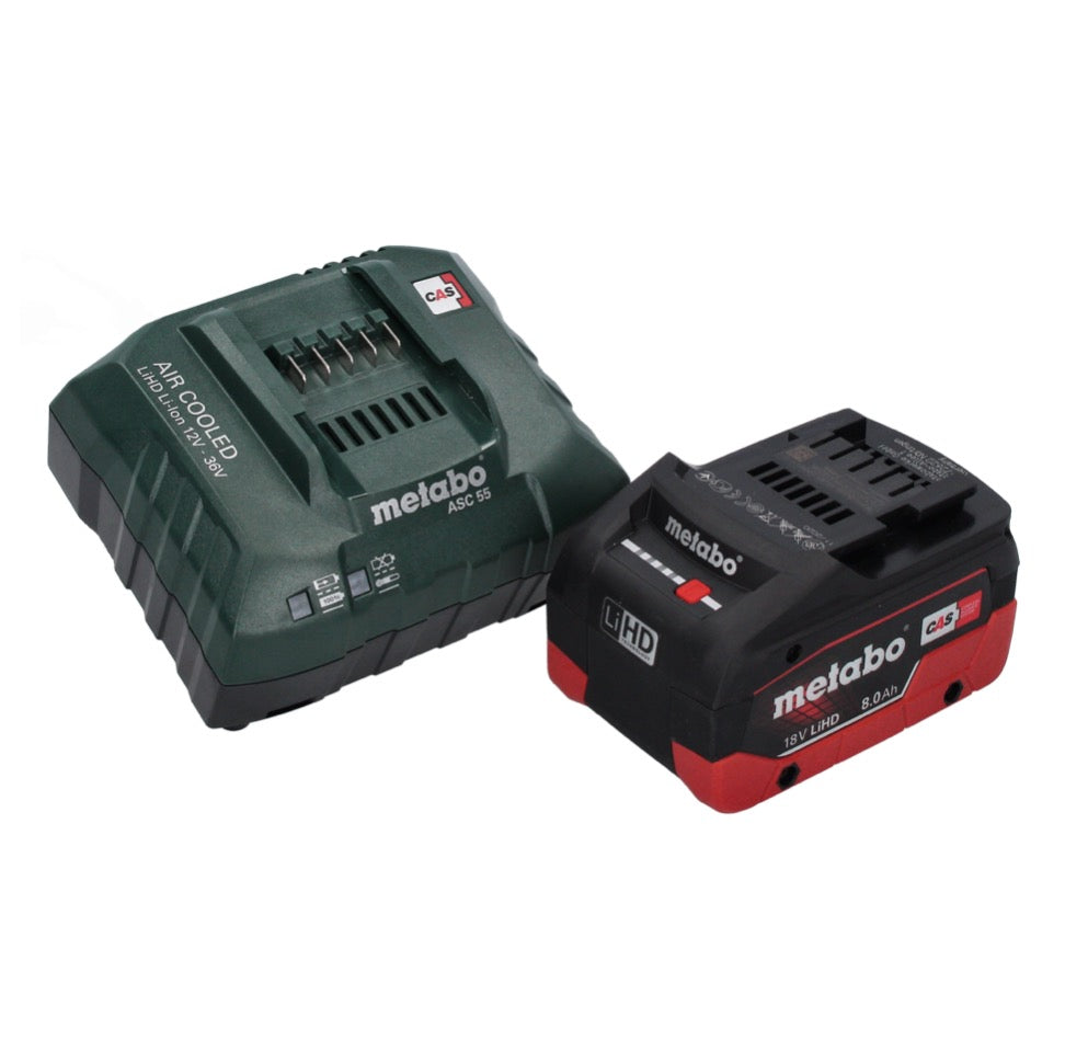 Metabo BS 18 LTX BL I Akku Bohrschrauber 18 V 130 Nm + 1x Akku 8,0 Ah + Ladegerät + metaBOX - Toolbrothers